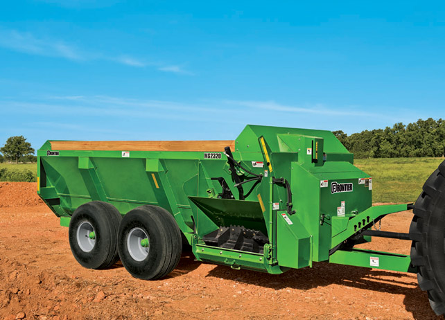 MS23 Series Side-Discharge Manure Spreaders Livestock and Equine ...