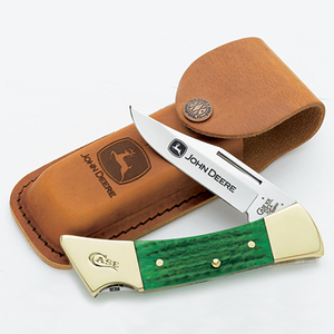John Deere Folding Pocket Knife - Green Grip | Mens Pocket Knives ...