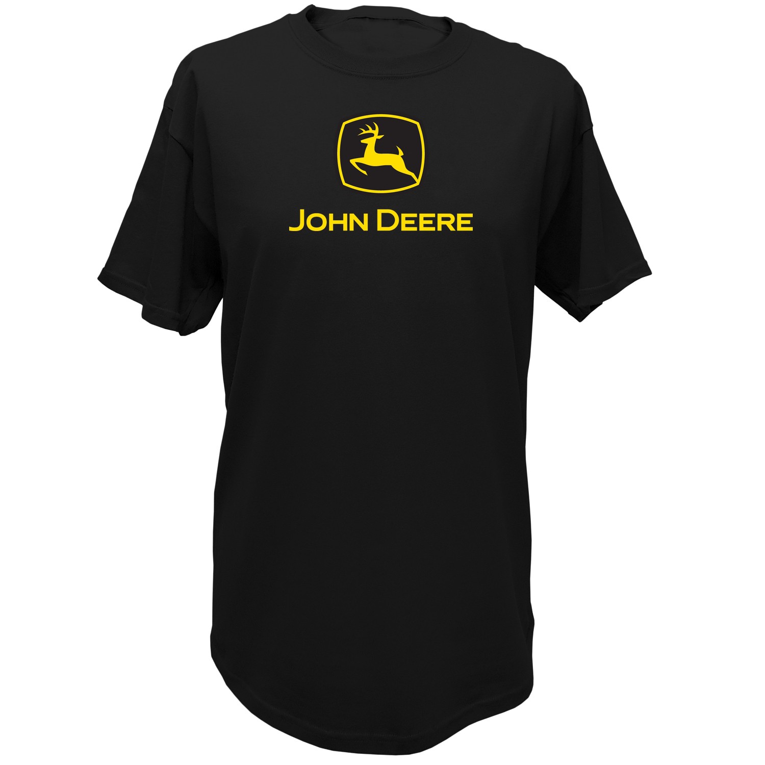 John Deere t shirt features a front screen print design in John Deere ...