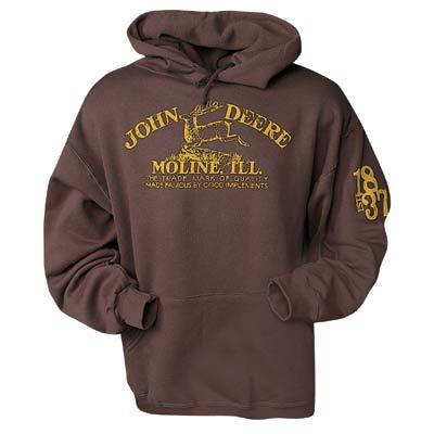 Vintage John Deere Pullover Sweatshirt | WeGotGreen.com