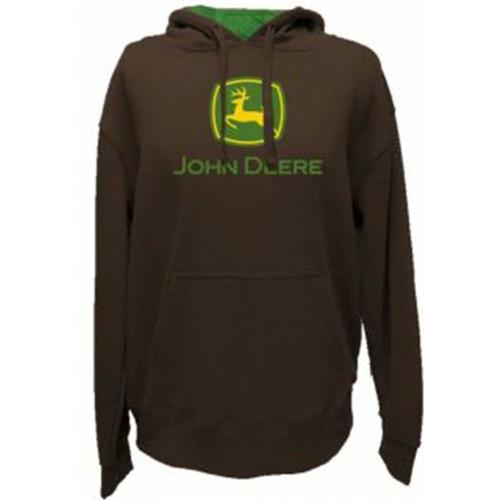 John Deere Brown Large 13020000 Men'S Trademark Logo Core Hood ...