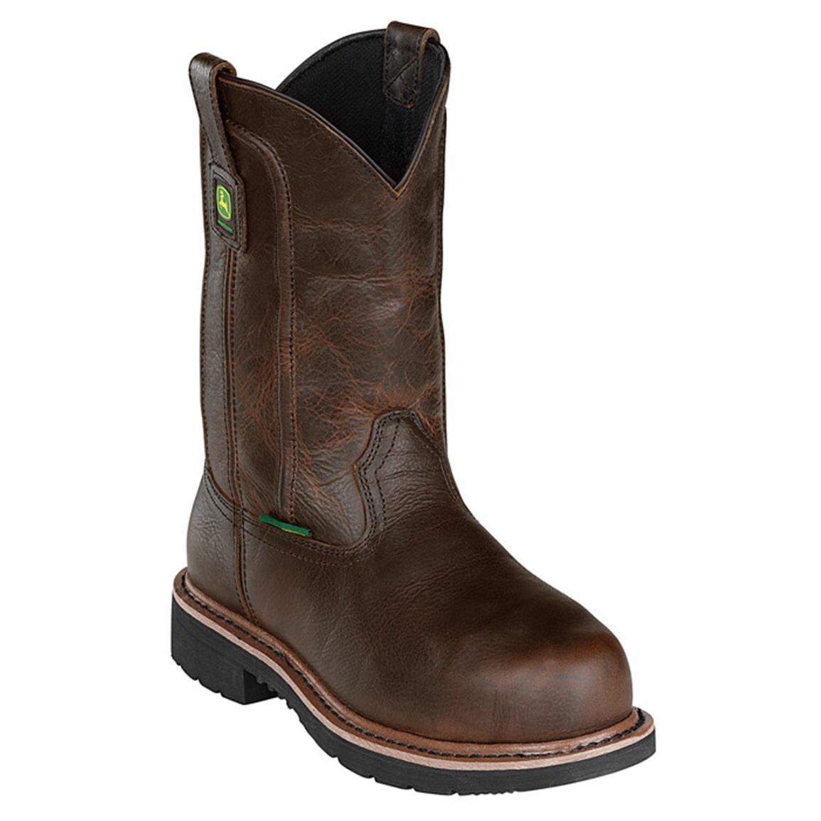 John Deere® 11 Metatarsal Guard Series Steel Toe Pull-on Work Boots ...