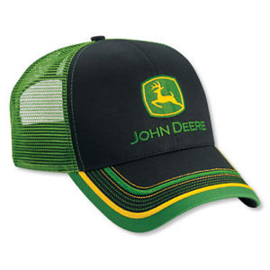 ... > Hats > See more Mens John Deere Hat Cap Black Green Mesh - Lp5