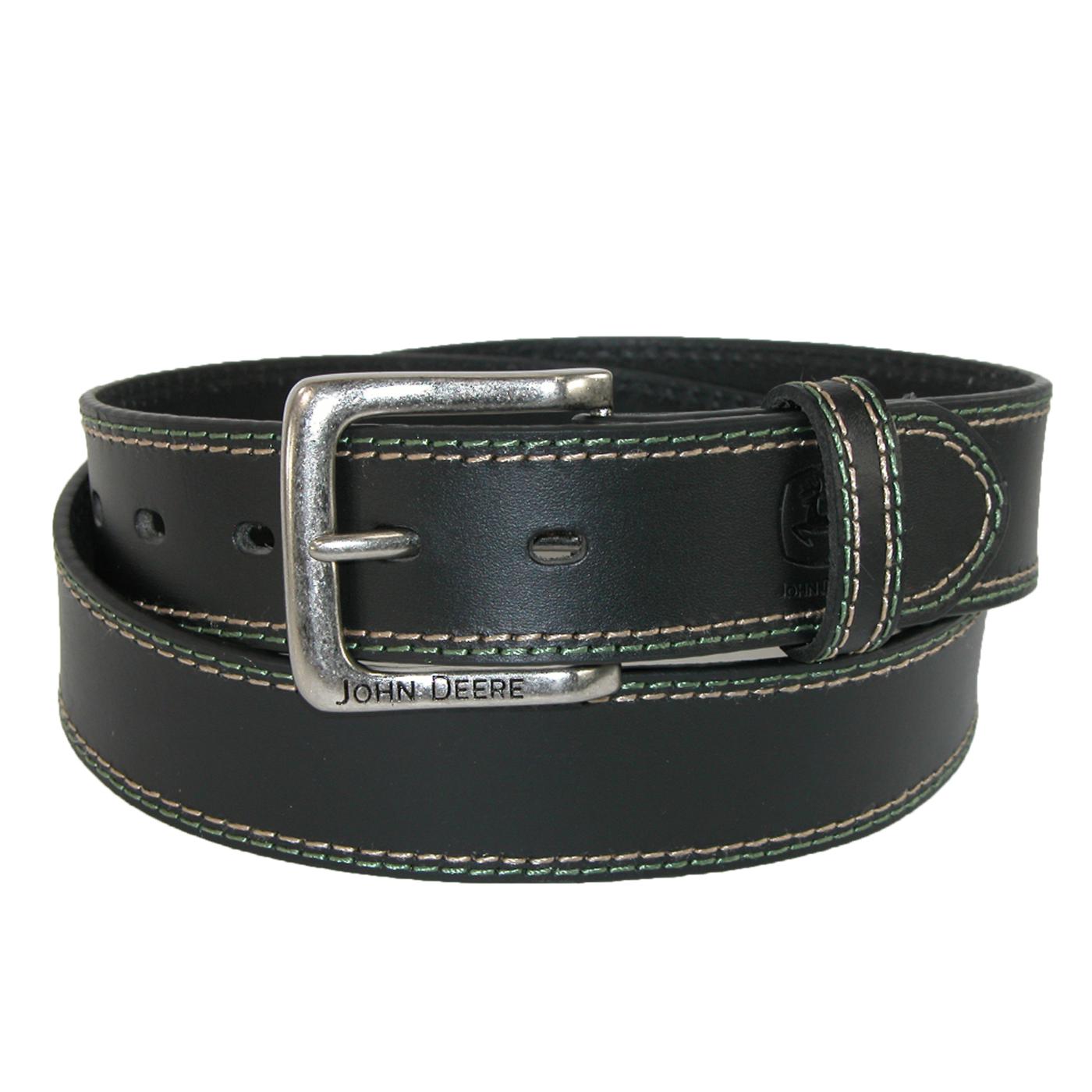 ... Belt with Contrast Stitch by John Deere | Casual & Jean Belts | Men's