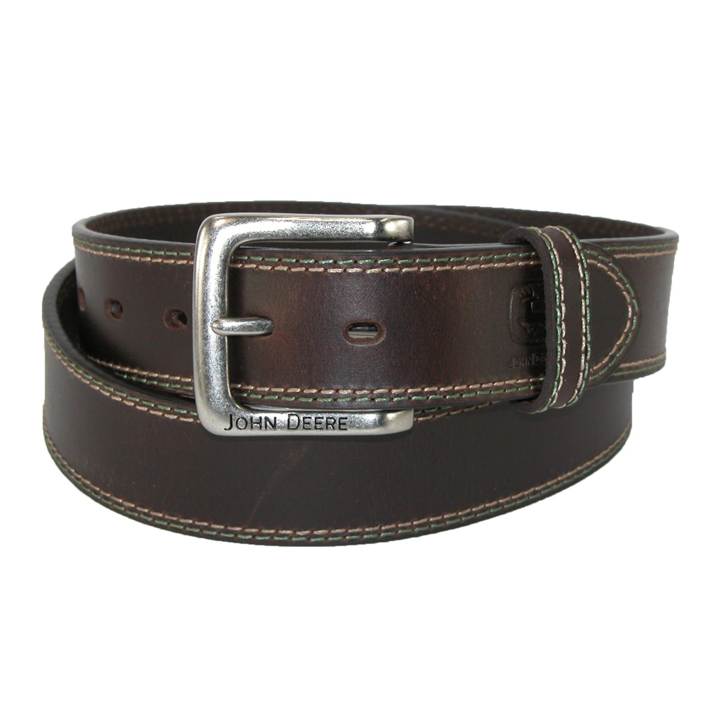 ... Belt with Contrast Stitch by John Deere | Casual & Jean Belts | Men's