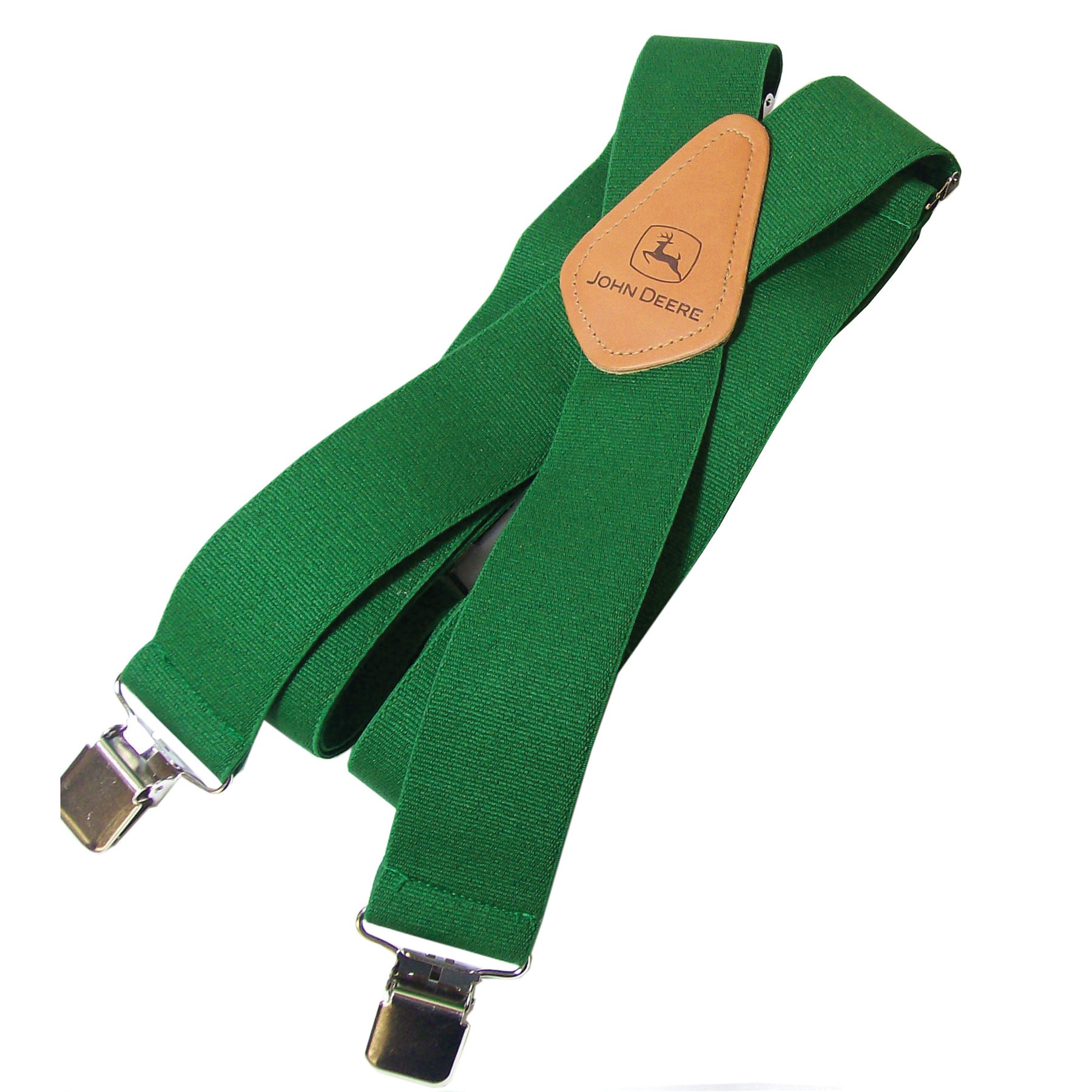 John Deere 2 Green Suspenders | QC Supply