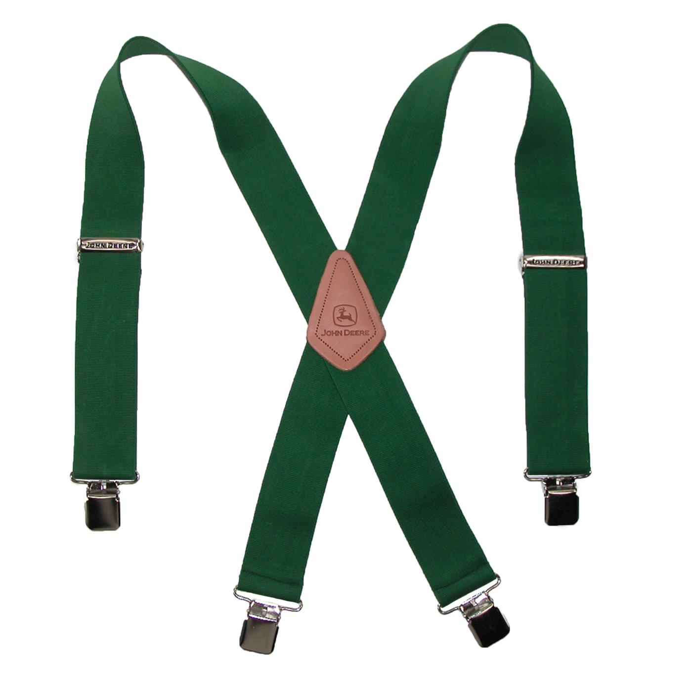 These heavy duty John Deere suspenders are great work suspenders. The ...