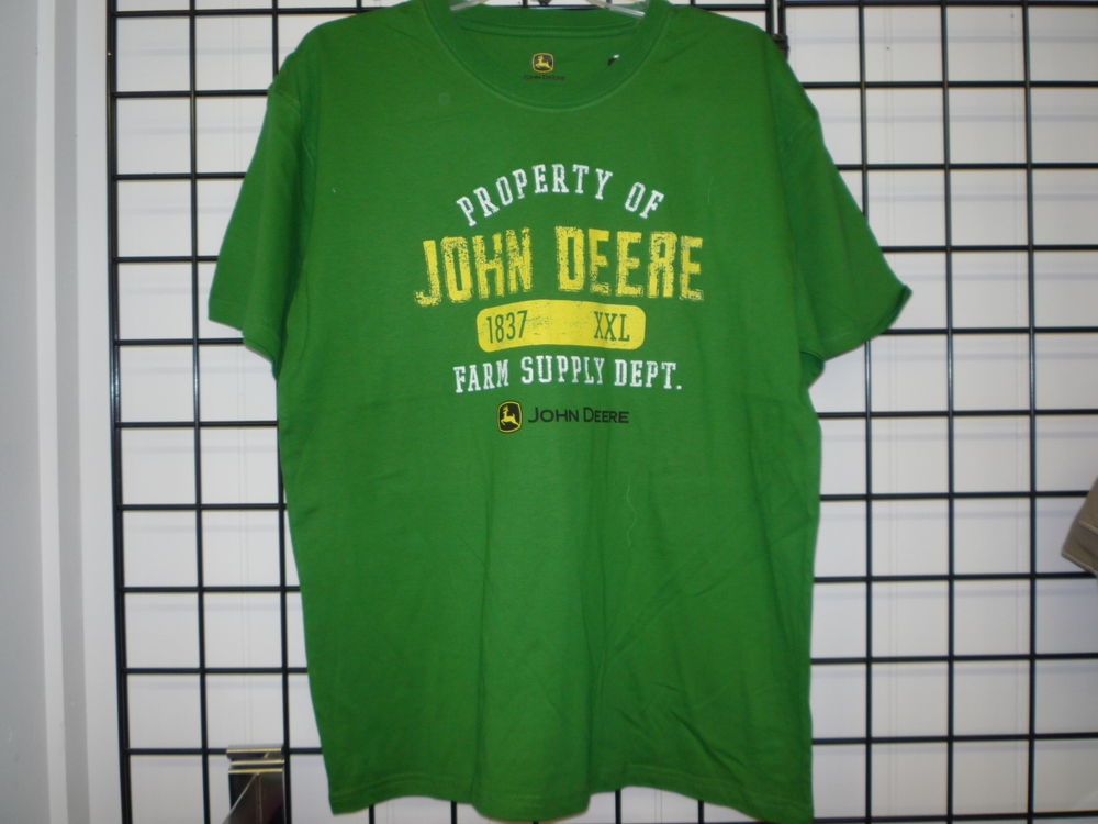 John Deere T-Shirt, Men's John Deere Shirt 13000001. NWT ...