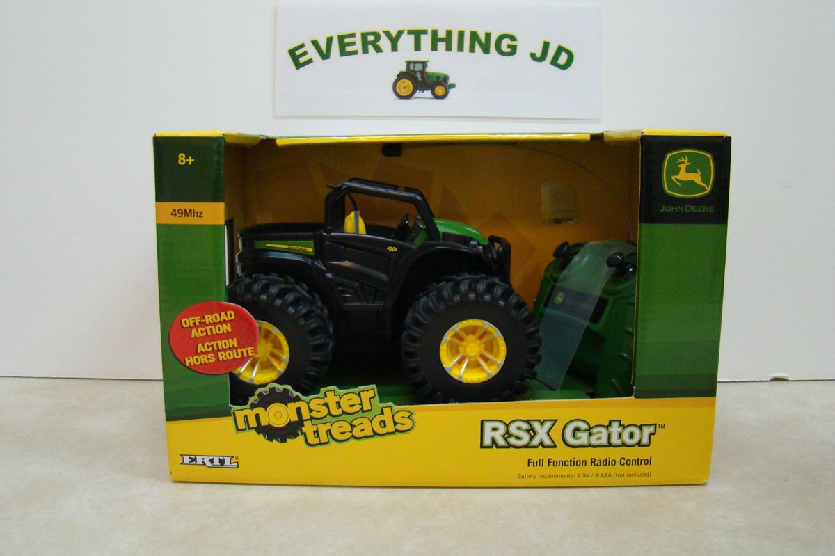 Radio Control John Deere Monster Treads RSX Gator Toy TBEK35195 on ...