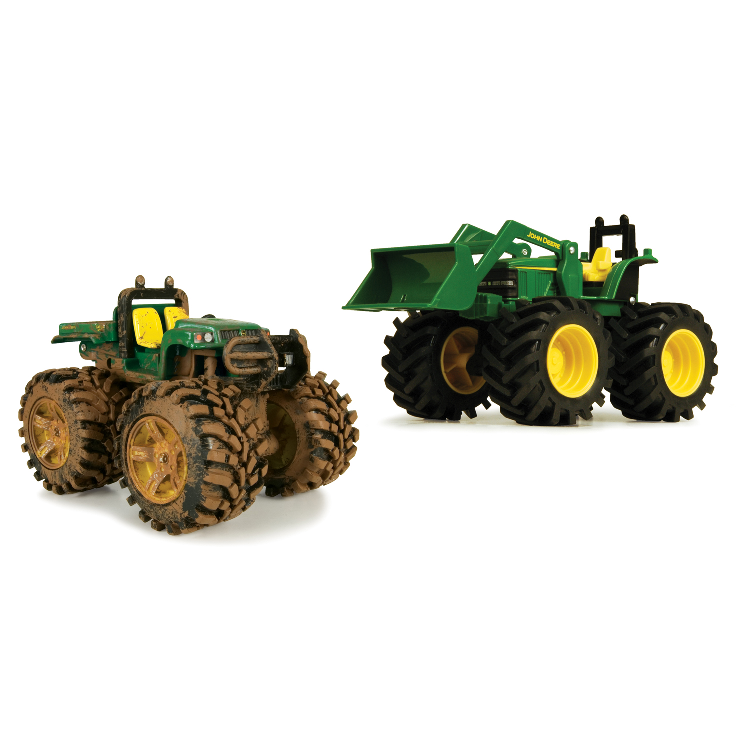 John Deere Toys - Monster Treads Gator and Tractor Loader 2-Pack at ...
