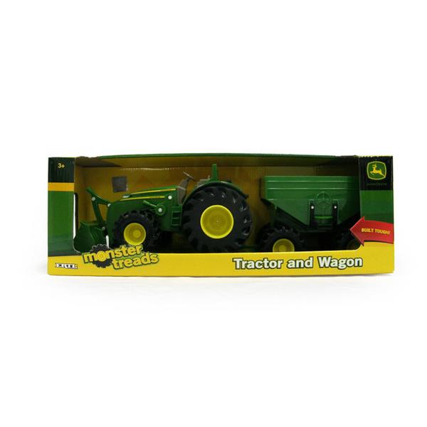 John Deere Monster Treads Tractor With Wagon and Loader – Acapsule ...