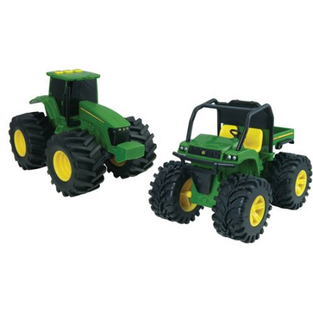 John Deere Monster Treads 6 Lights and Sounds Gator and Tractor Play ...