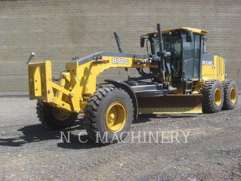 Used JOHN DEERE MOTOR GRADERS 2,010 870G for Sale located in SEATTLE ...