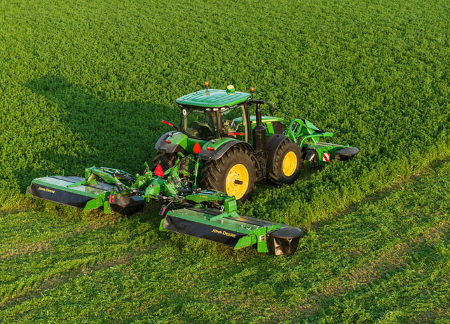 ... Forage Equipment | F350R Front-Mount Mower-Conditioner | John Deere US