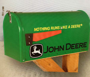 New John Deere Rural Nothing Runs Like A Deere Mailbox RMB-JDRUNS ...