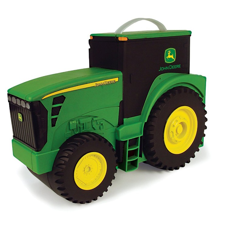 John Deere Farm Tractor Carry Case Value Set - Educational Toys Planet