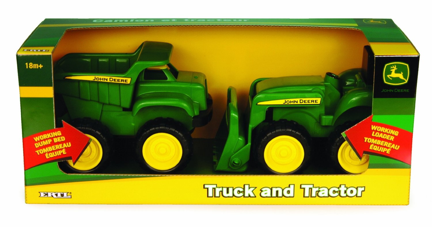 Enlarge John-Deere-Mini-Sandbox-Tractor-and-Dump-Truck-Set Pre-School ...