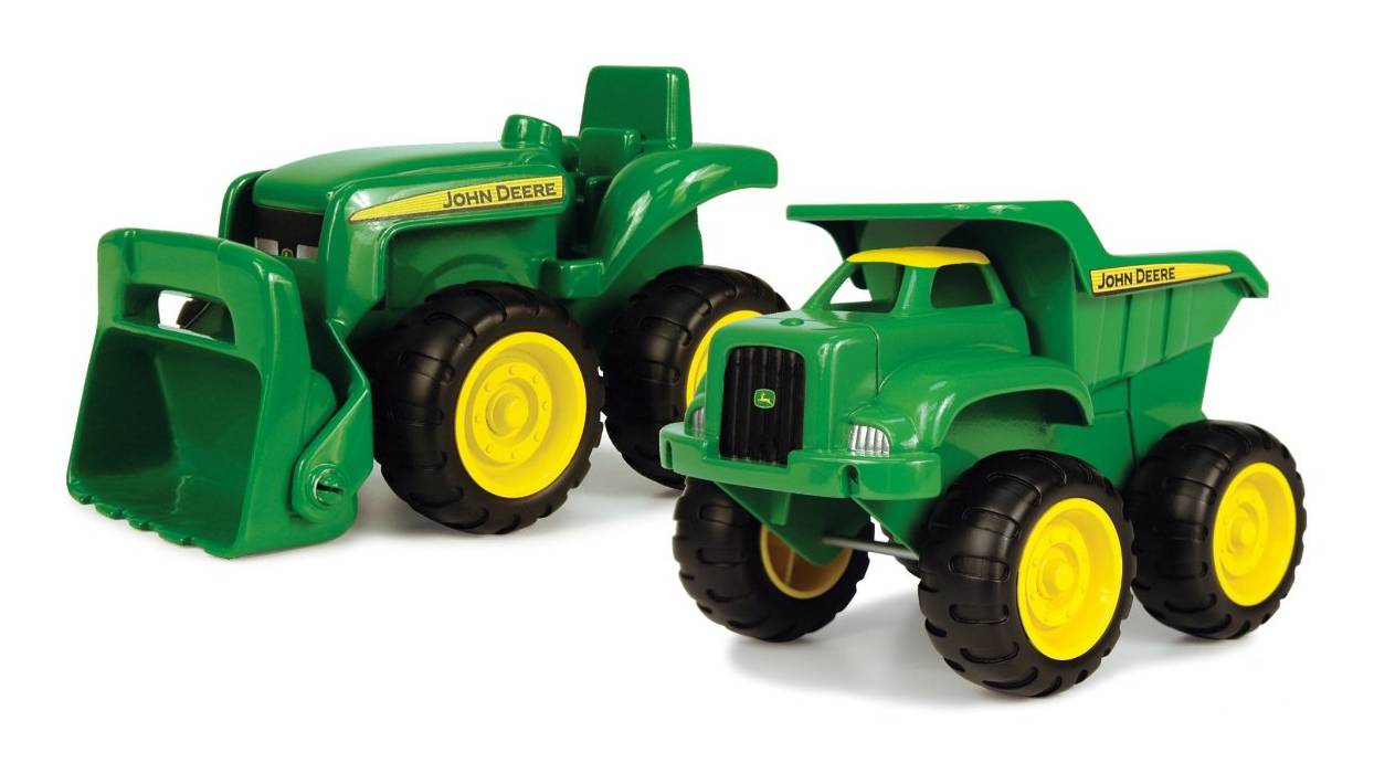 Britains 42952 John Deere Sandbox Tractor & Dumper - Farm Toys Online