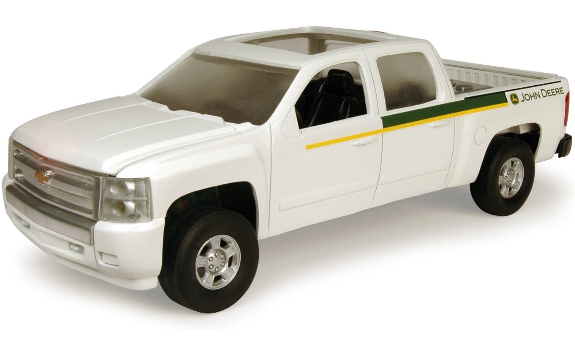 ERTL John Deere Big Farm JD Dealer Chevy Pickup Truck 1:16 Scale