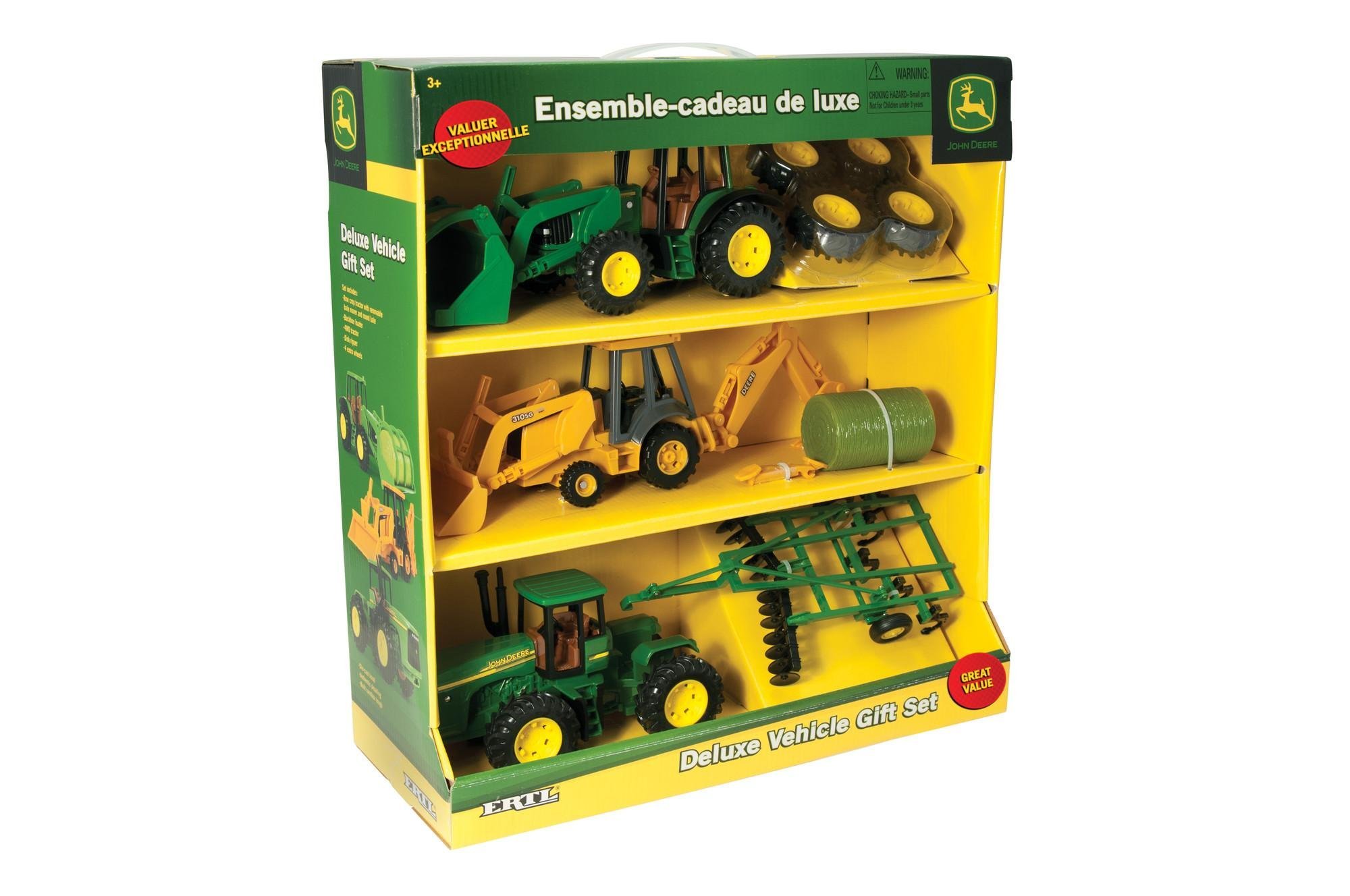 john deere 8 inch deluxe vehicle value set produced by ertl the leader ...