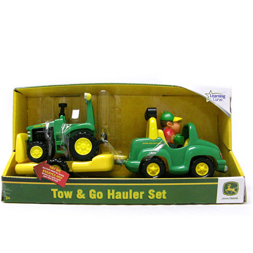 John Deere Tow N GO Hauler - Toy Sense