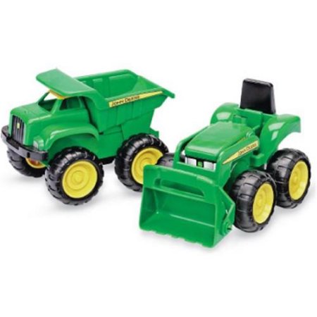 John Deere 35874 Dump Truck & Tractor, 2 Pack - Walmart.com