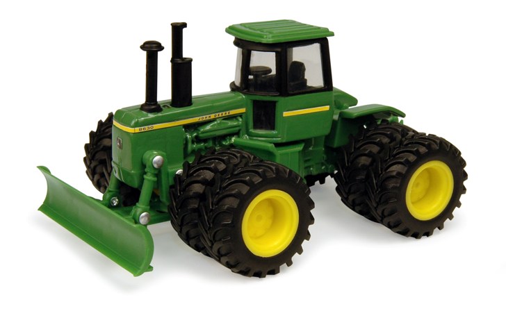 64 8630 4-wheel drive tractor with blade and duals