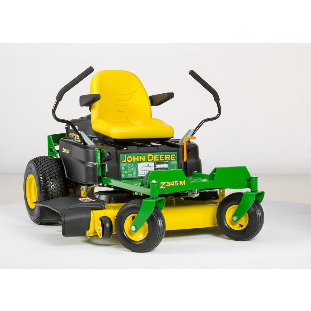 John Deere Z345m Ztrak Residential Zero Turn Radius Mower John Deere Residential Ztrak Zero