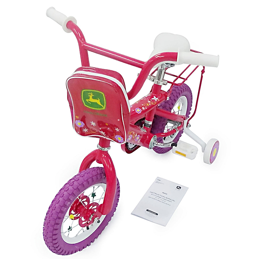 John Deere 12 inch Pink Bike - View 3