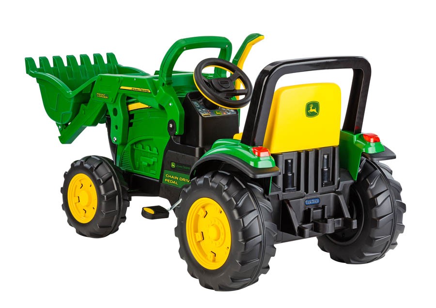 John Deere John Deere - Chain Drive Pedal Tractor with Front Loader ...