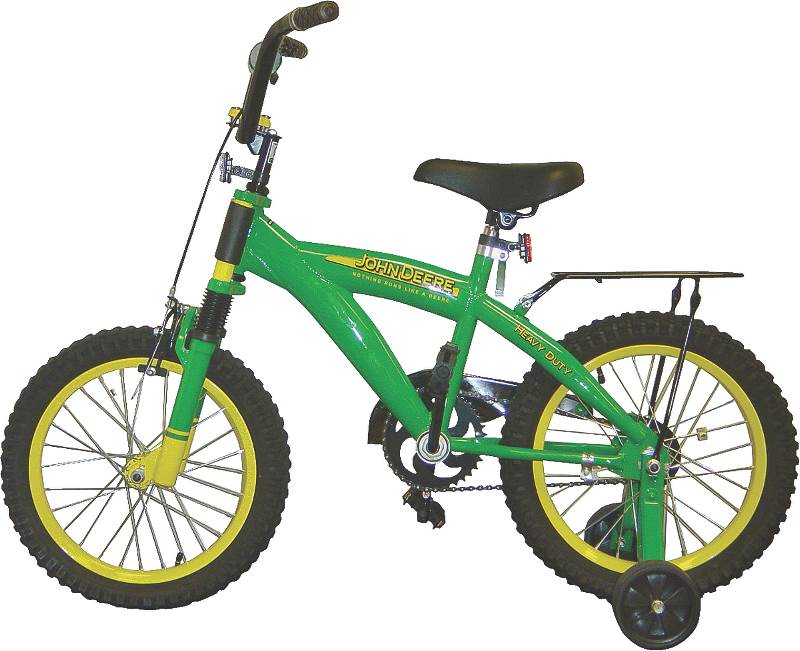 bicycle boys john deere 16 in heavy duty bicycle with heavy duty frame ...