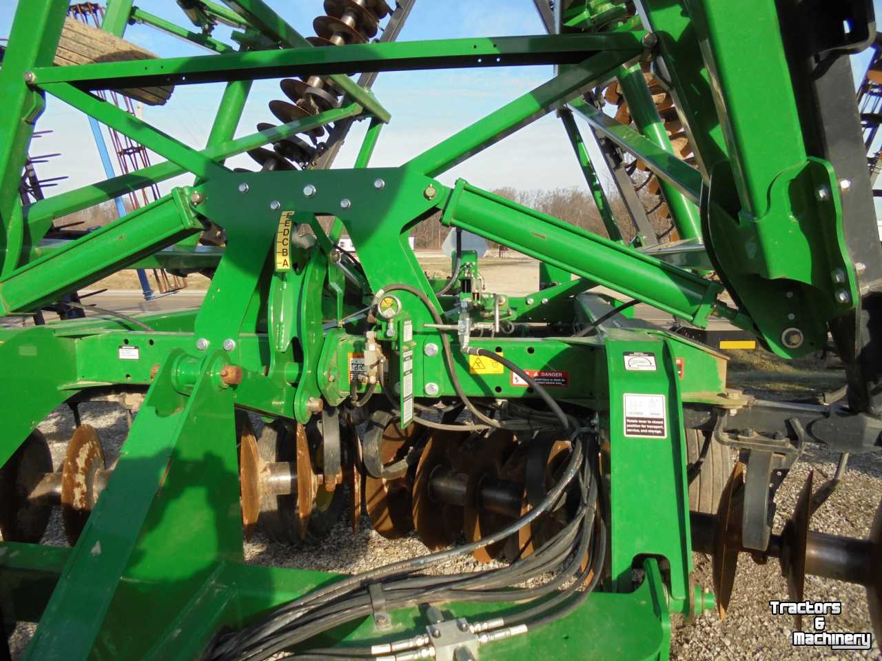 John Deere 2620 DISK DISC WITH REAR HITCH USA - Used Disc harrow ...