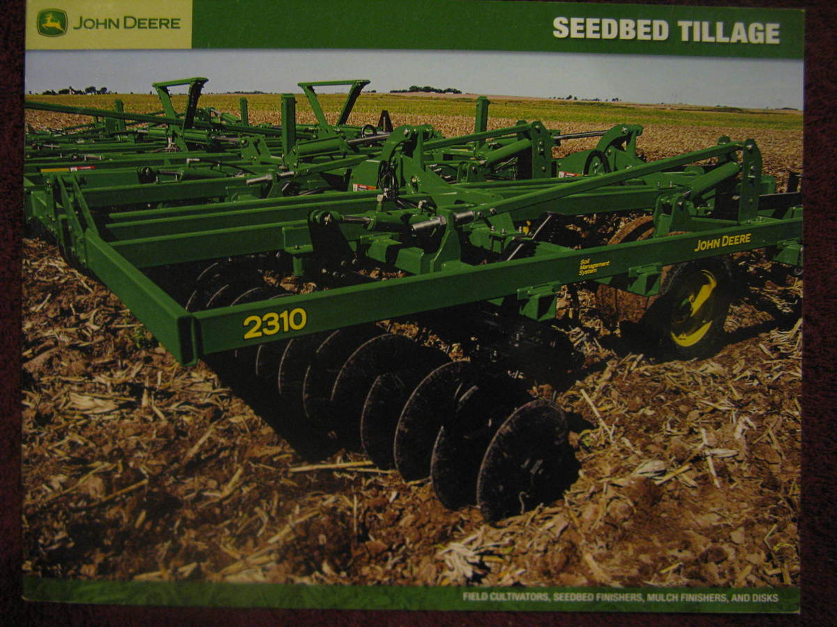 John Deere 2210 Field Cultivator 200 Seedbed 2310 Mulch ...