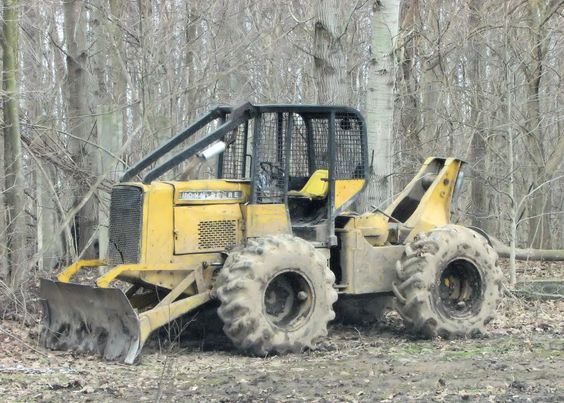 John Deere Logging Tractor.Looks like JD540-B log skidder ...