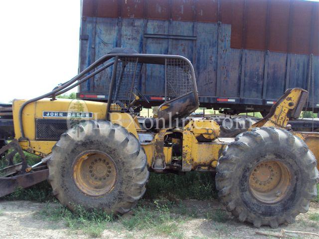 Mid 70's John Deere 540A cable skidder For Sale
