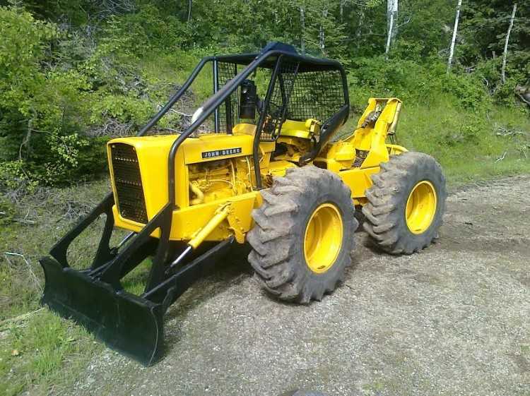 Skidders : John Deere 440B Cable Skidder