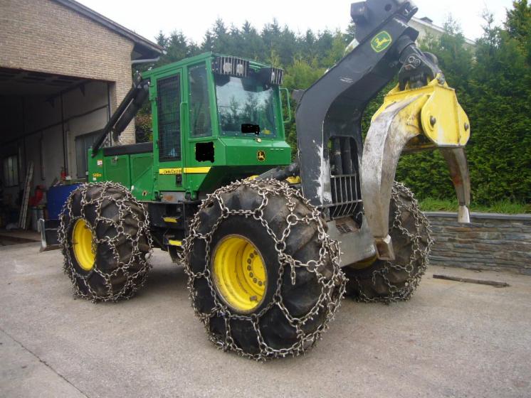 Used John Deere 548 G3 2007 Skidder For Sale Germany