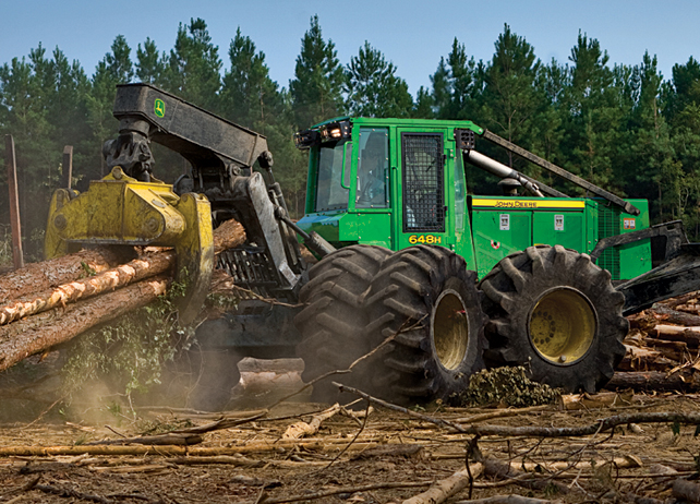 John Deere 648H Grapple Skidders