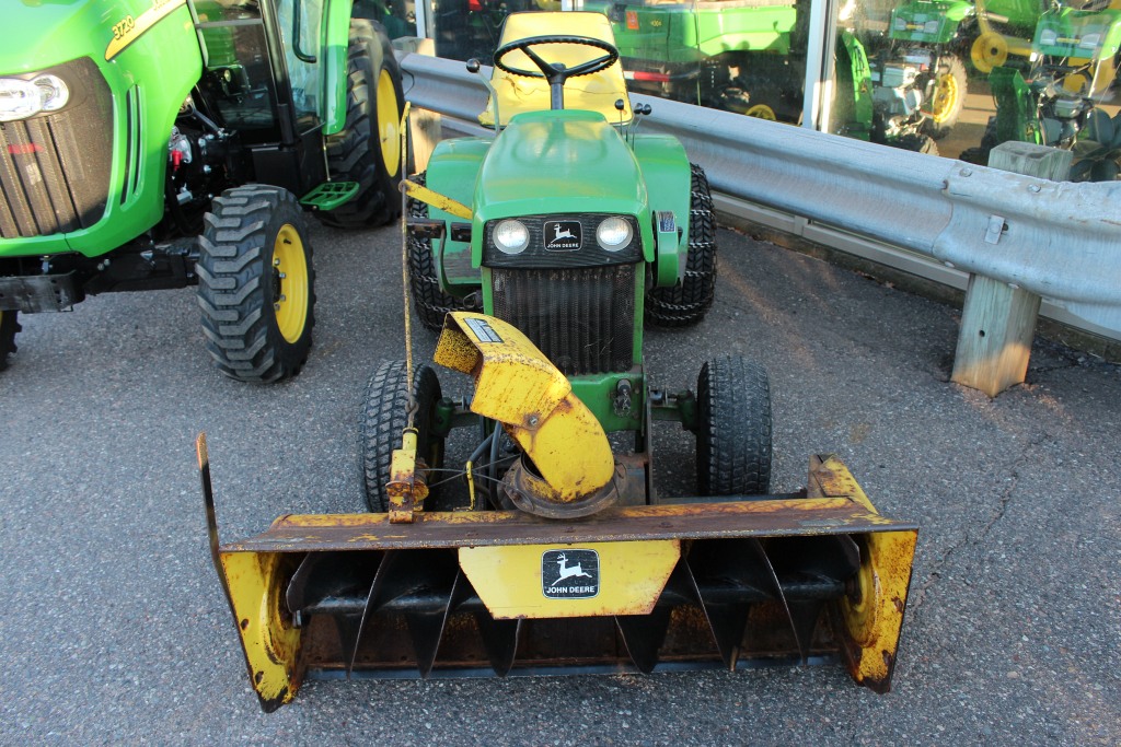 John Deere Lawn Tractors With Snowblower Images & Pictures ...