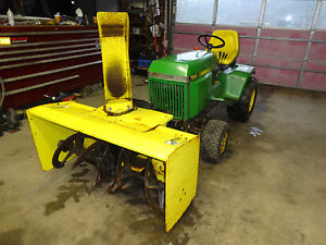 John Deere 420 430 Garden Tractor 47 inch Snow Blower ...