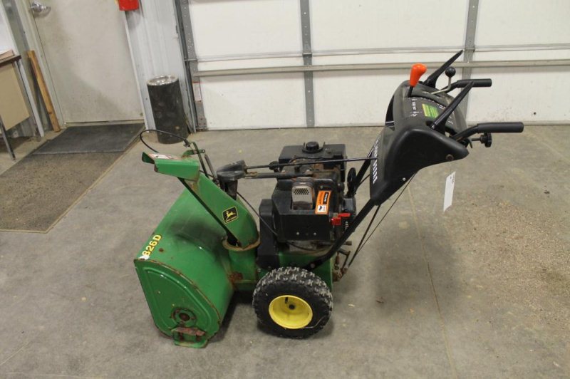 LOT #155 - JOHN DEERE 826D SNOWBLOWER