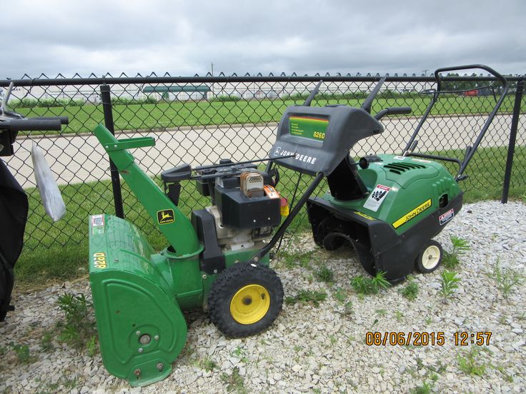 17 Best ideas about John Deere Snowblower on Pinterest ...