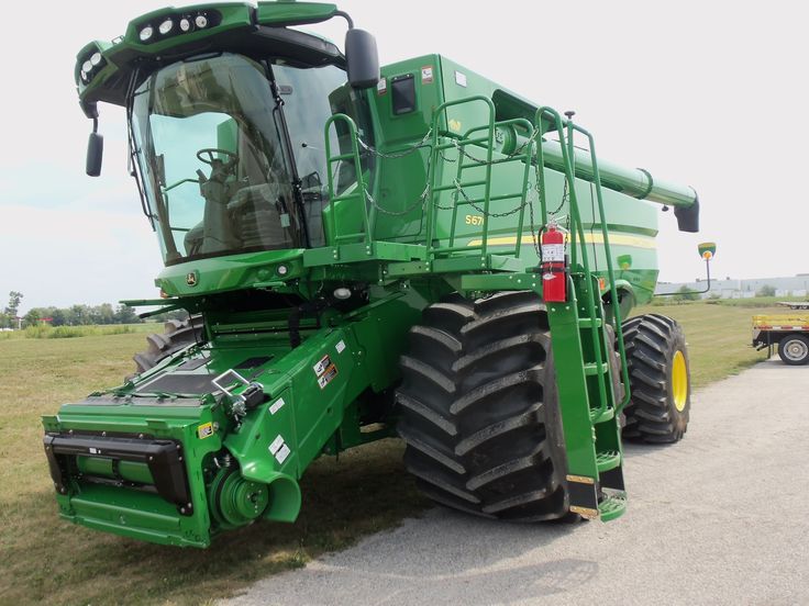 John Deere S670 combine | John deere | Pinterest