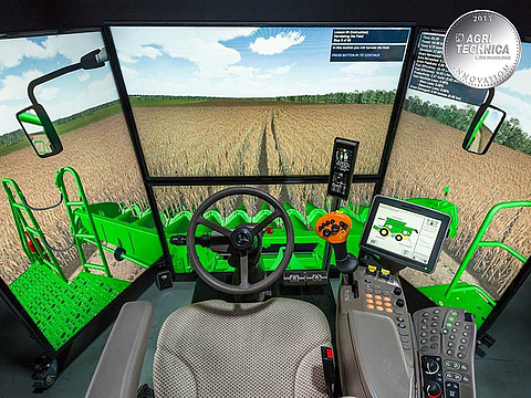 John Deere GoHarvest premium combine simulator
