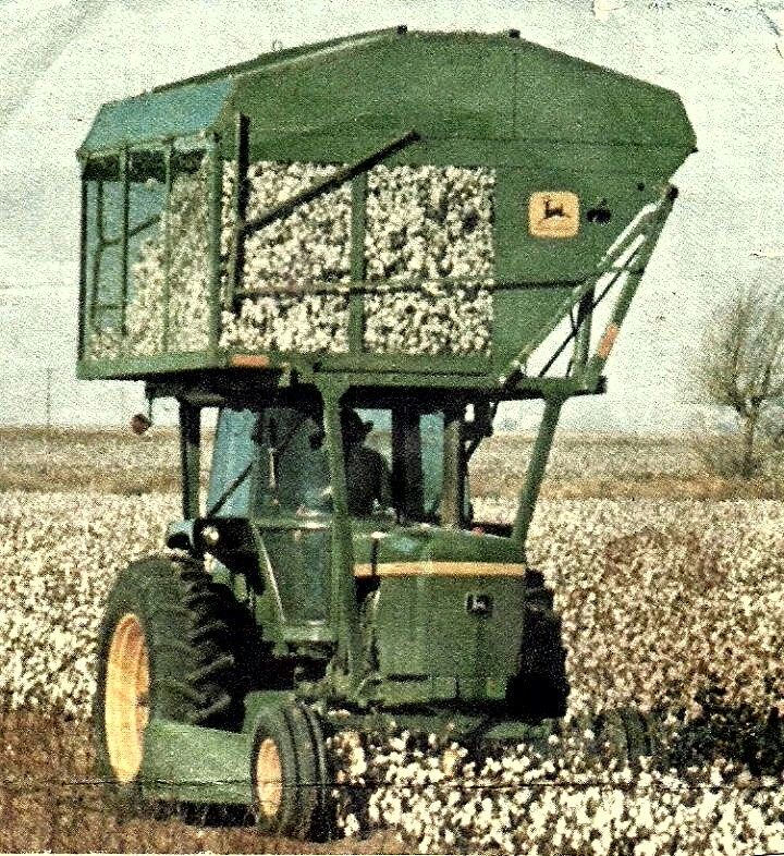 Cotton Picker Tractor-John Deere Pinterest John Deere, Cotton