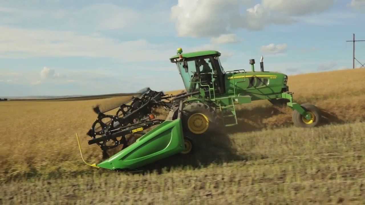New W155 Windrower - YouTube