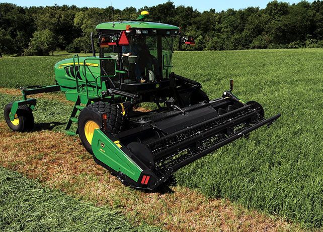 Windrower Traction Units | W155 Windrower | John Deere US