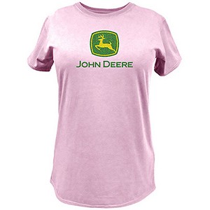 John Deere XXL Pink Ladies Short Sleeve Tee Shirt 23000024PK07 John ...