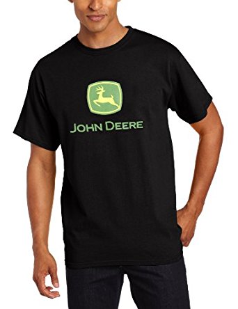 John Deere Men's Trademark Logo Core Short Sleeve Tee | Amazon.com