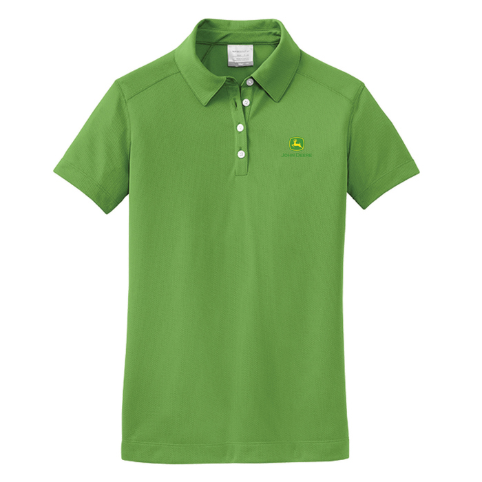 Ladies Golf Dri-FIT Pebble Texture Polo